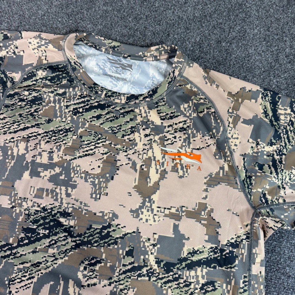 Sitka Gear Core Lightweight Crew SS Shirt XL Optifade Elevated II Camo 10065